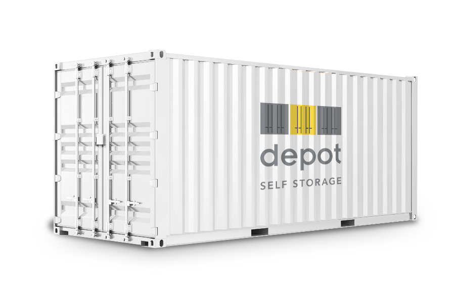 image of our storage container for rent